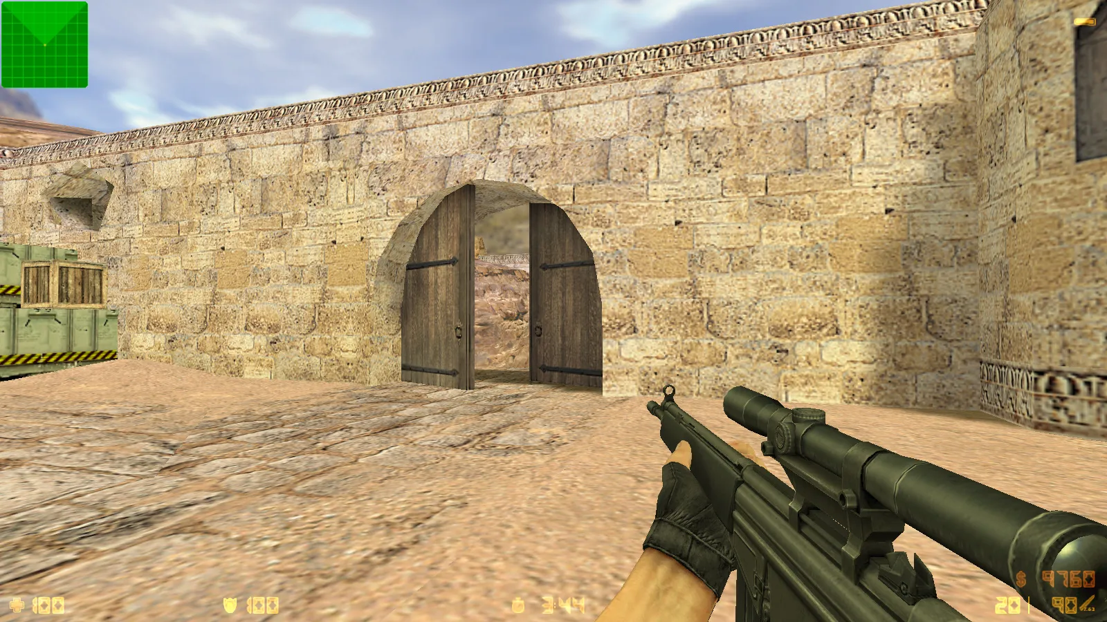 CS 1.6 Freedo_m: 30 HD-моделей оружия, темное меню, монохромный фон и оптимизированный config.cfg — скриншот 16