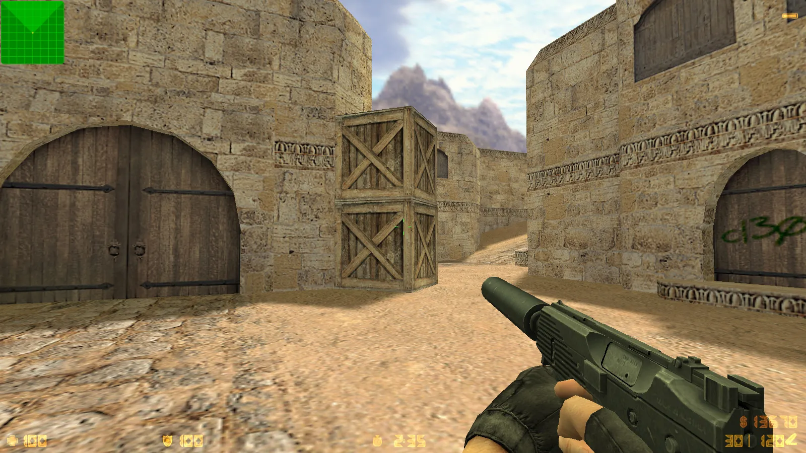 CS 1.6 Freedo_m: 30 HD-моделей оружия, темное меню, монохромный фон и оптимизированный config.cfg — скриншот 23
