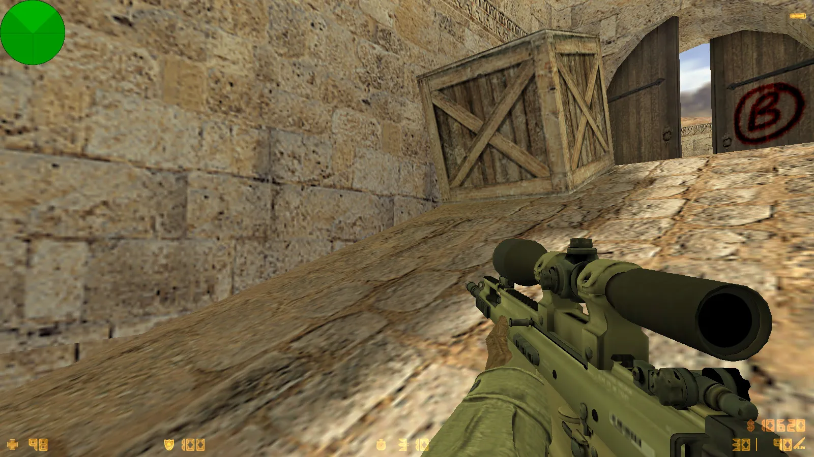 CS 1.6 Gladiator — сборка с 20 скинами, темным меню, красно-синими моделями и оптимизированным конфигом — скриншот 14