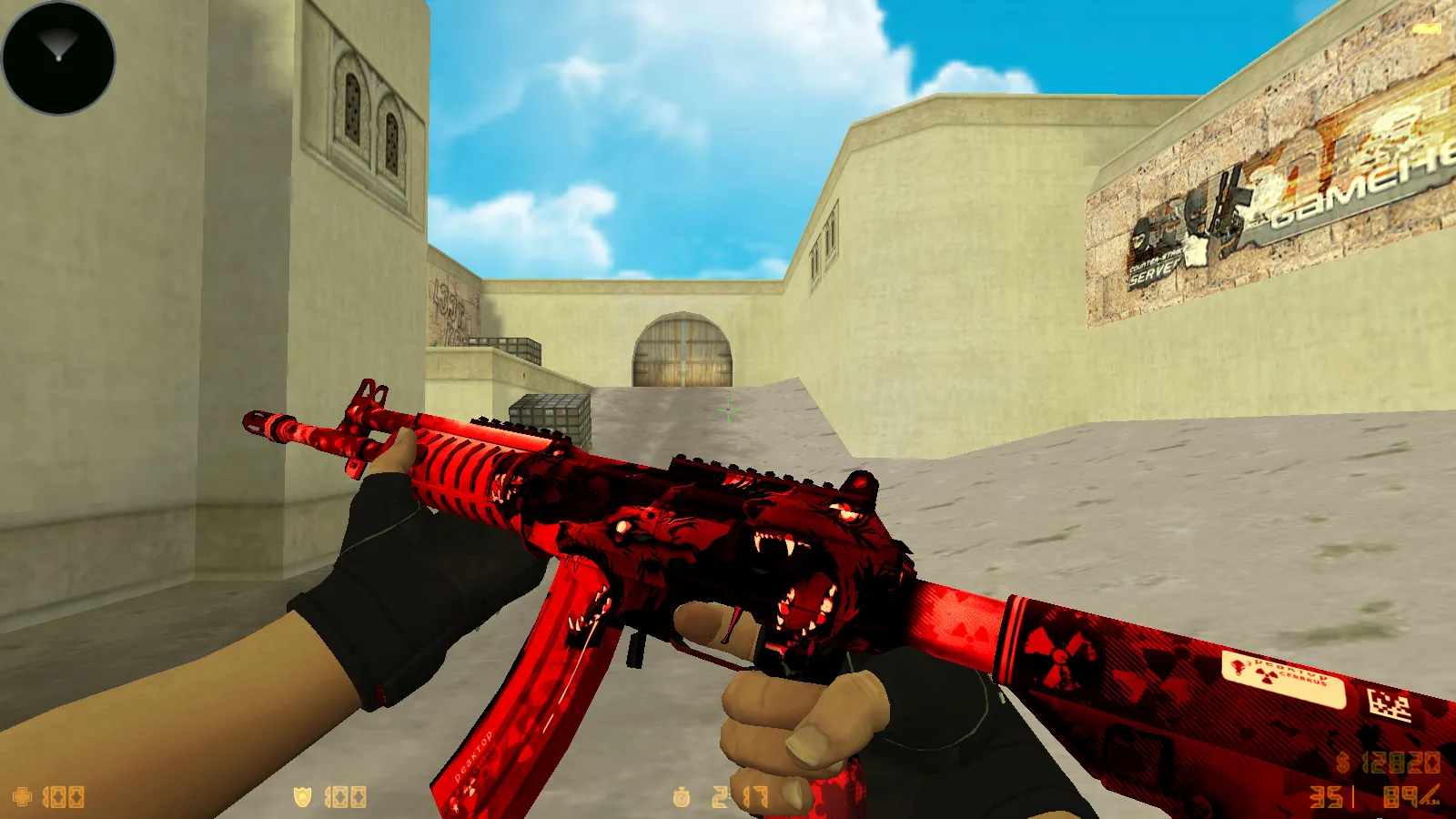 CS 1.6 CS GO V2: 12 обновок, 30 скинов оружия и перчатки, темное меню, звуки, музыка, конфиг — скриншот 11