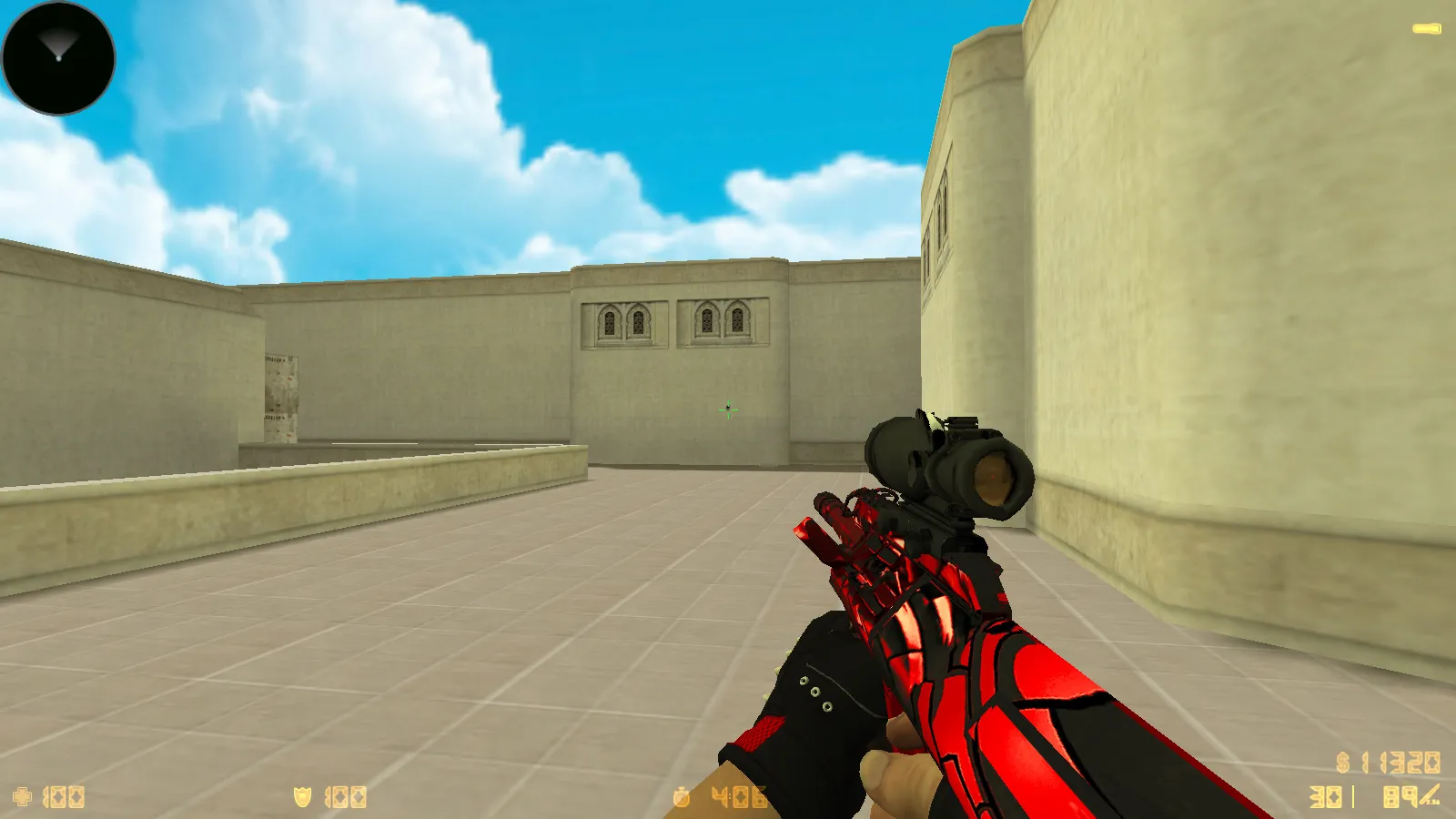 CS 1.6 CS GO V2: 12 обновок, 30 скинов оружия и перчатки, темное меню, звуки, музыка, конфиг — скриншот 12