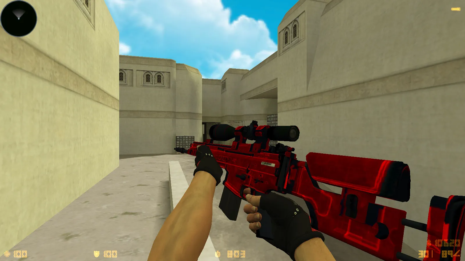 CS 1.6 CS GO V2: 12 обновок, 30 скинов оружия и перчатки, темное меню, звуки, музыка, конфиг — скриншот 15