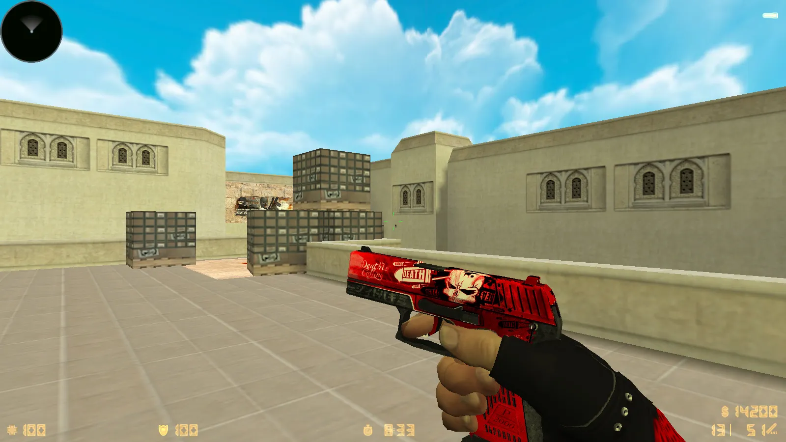 CS 1.6 CS GO V2: 12 обновок, 30 скинов оружия и перчатки, темное меню, звуки, музыка, конфиг — скриншот 18