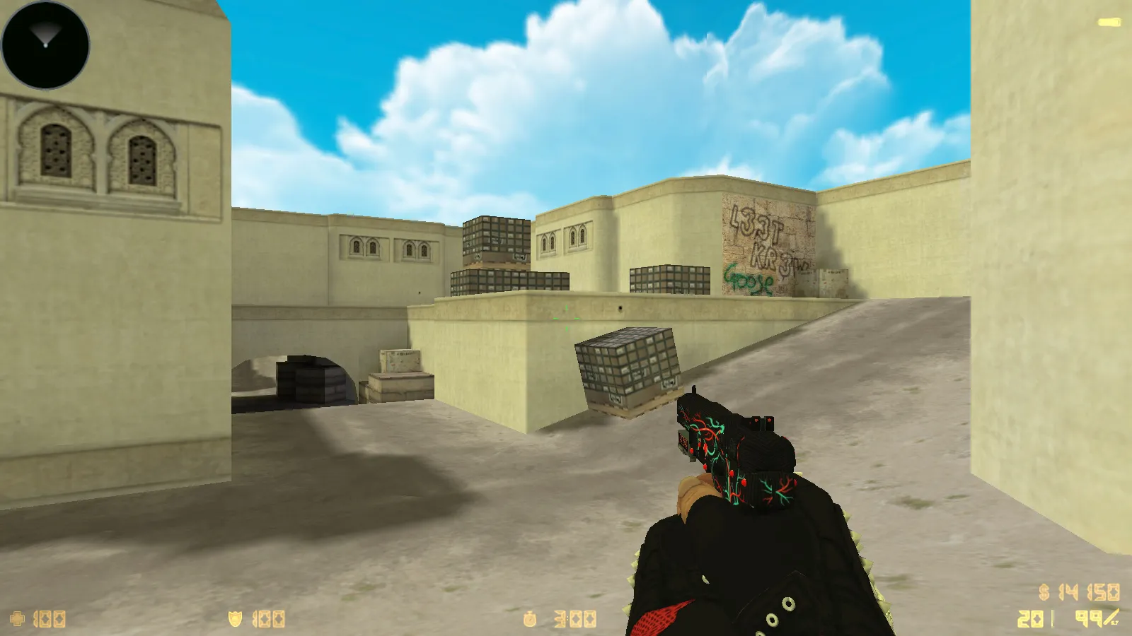 CS 1.6 CS GO V2: 12 обновок, 30 скинов оружия и перчатки, темное меню, звуки, музыка, конфиг — скриншот 19