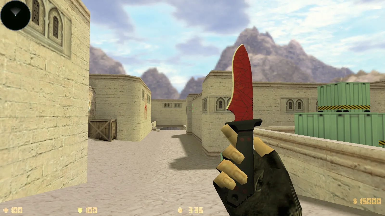 Скачать CS 1.6 CS GO v3 без анимации: скины, звуки и черное меню, оптимизированный конфиг, без рисков и автоконнекта - Скриншот