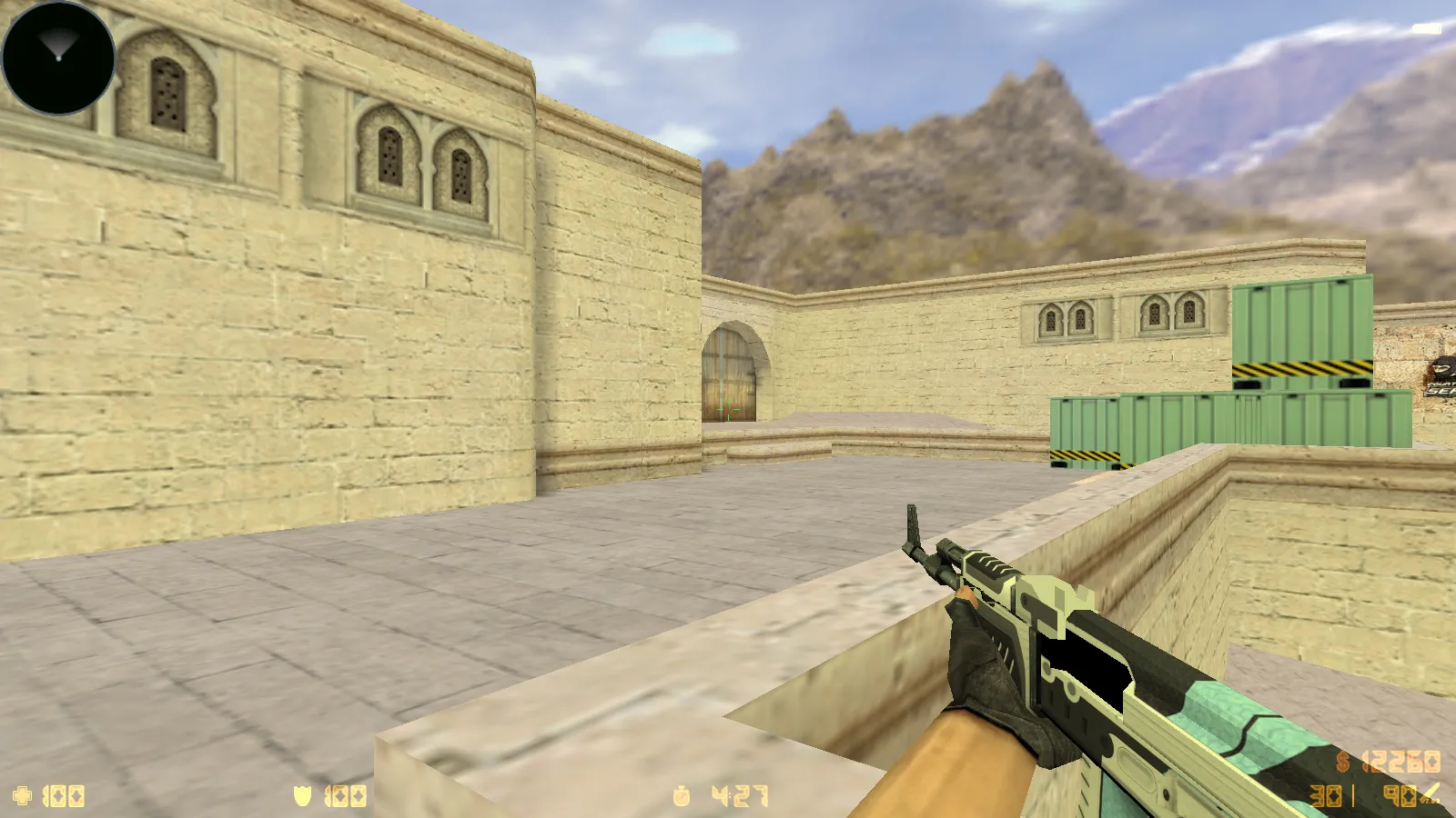 Скачать CS 1.6 CS GO v3 без анимации: скины, звуки и черное меню, оптимизированный конфиг, без рисков и автоконнекта - Скриншот