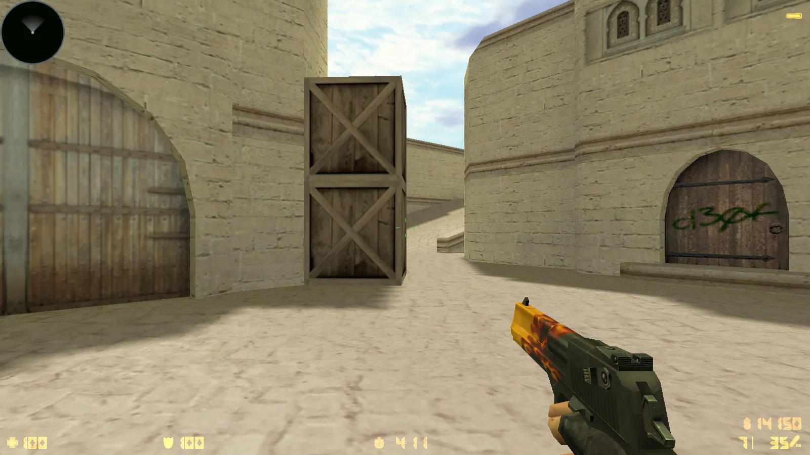 CS 1.6 CS GO v3 без анимации: скины, звуки и черное меню, оптимизированный конфиг, без рисков и автоконнекта — скриншот 7