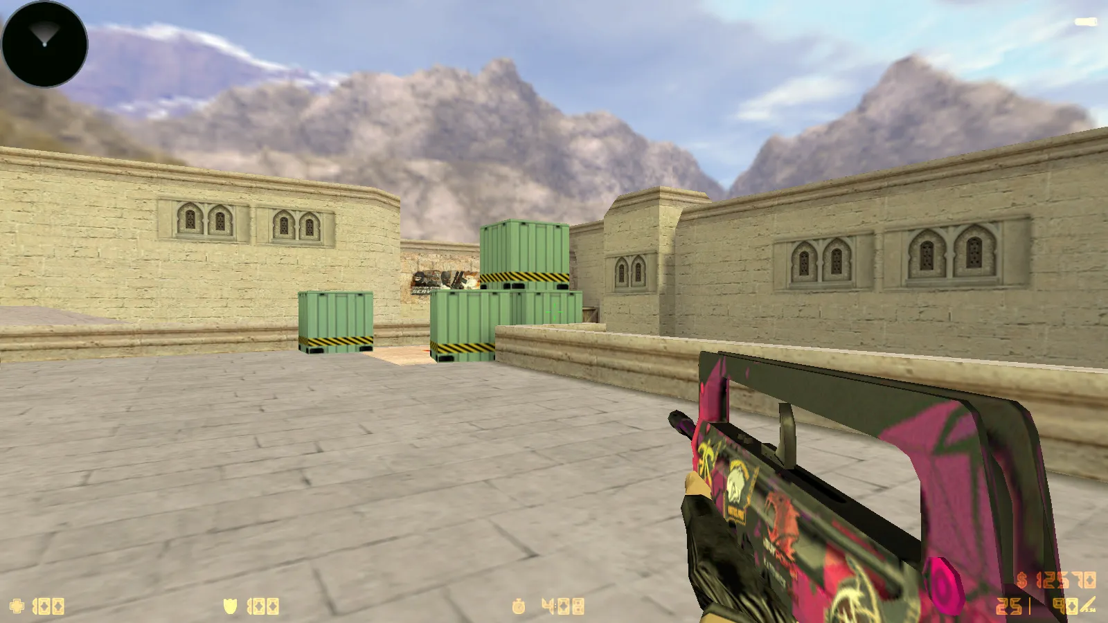 CS 1.6 CS GO v3 без анимации: скины, звуки и черное меню, оптимизированный конфиг, без рисков и автоконнекта — скриншот 10