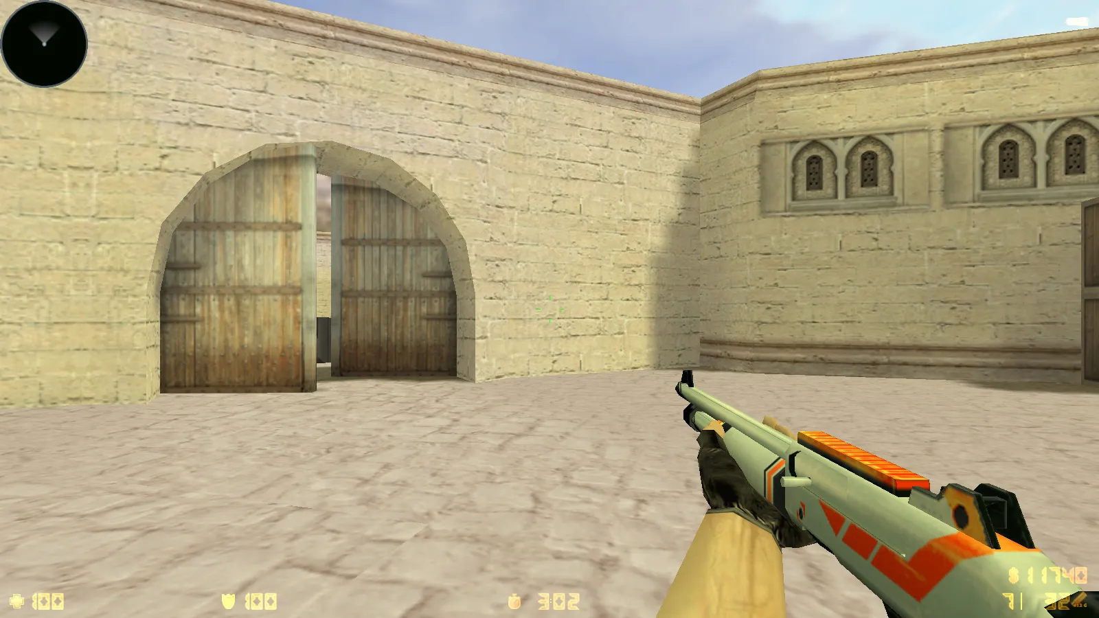 CS 1.6 CS GO v3 без анимации: скины, звуки и черное меню, оптимизированный конфиг, без рисков и автоконнекта — скриншот 14