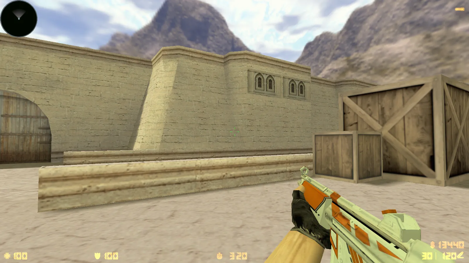 CS 1.6 CS GO v3 без анимации: скины, звуки и черное меню, оптимизированный конфиг, без рисков и автоконнекта — скриншот 15
