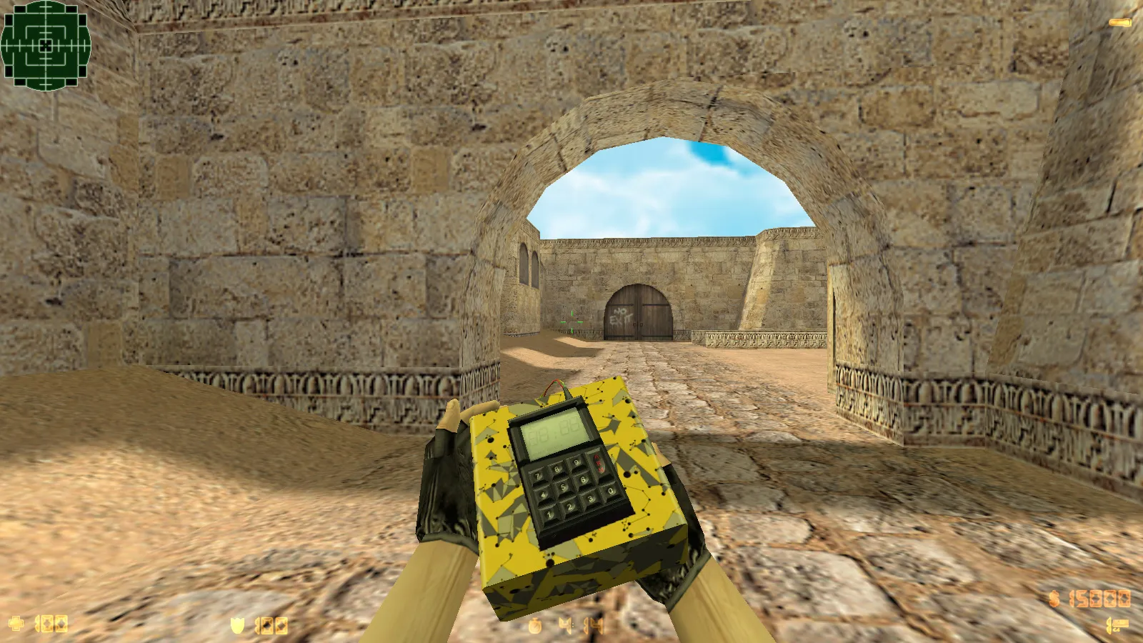 CS 1.6 «Золотая Империя» сборка: 7 модов, золотое оружие, меню и фон, музыка, небо, радар и запуск — скриншот 9