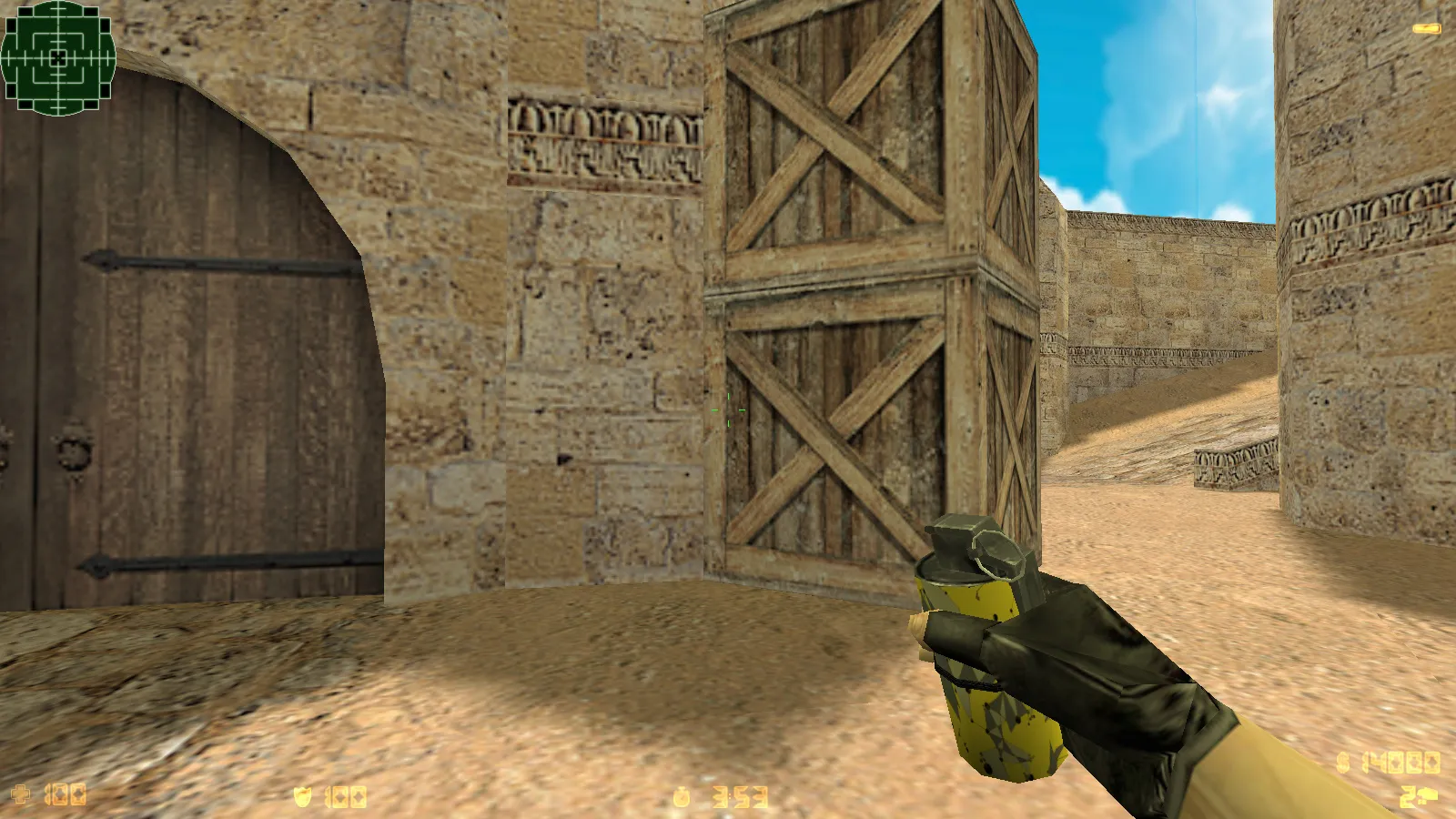 CS 1.6 «Золотая Империя» сборка: 7 модов, золотое оружие, меню и фон, музыка, небо, радар и запуск — скриншот 16