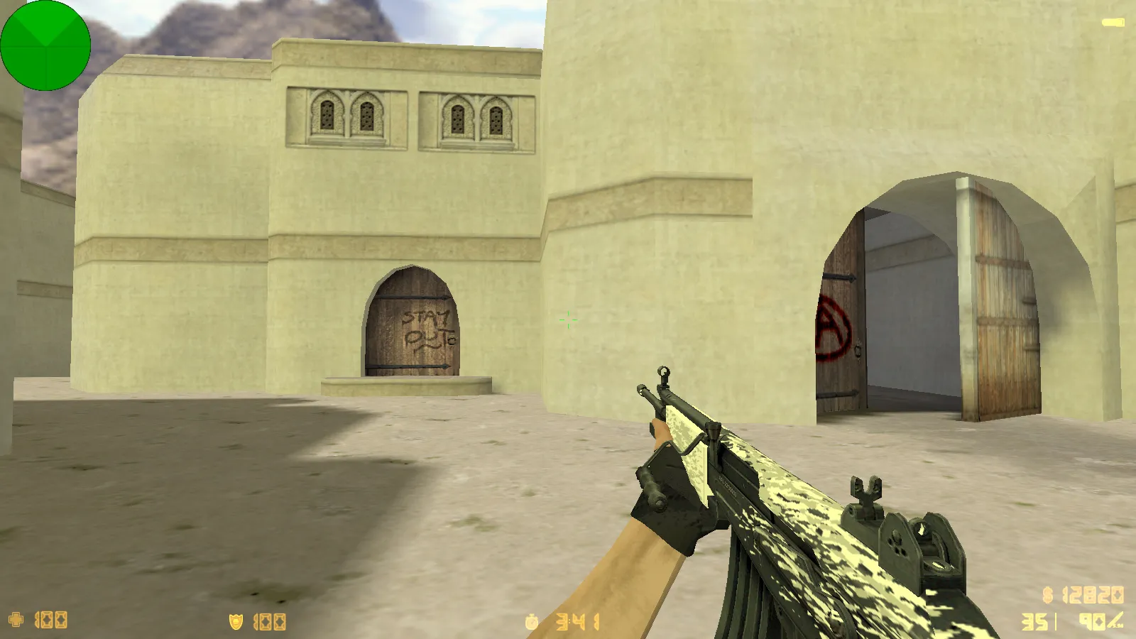 CS 1.6 Gravity — сборка со скинами и графикой: темное меню, AWP «Азимов», 6 аддонов, чистый config.cfg — скриншот 14