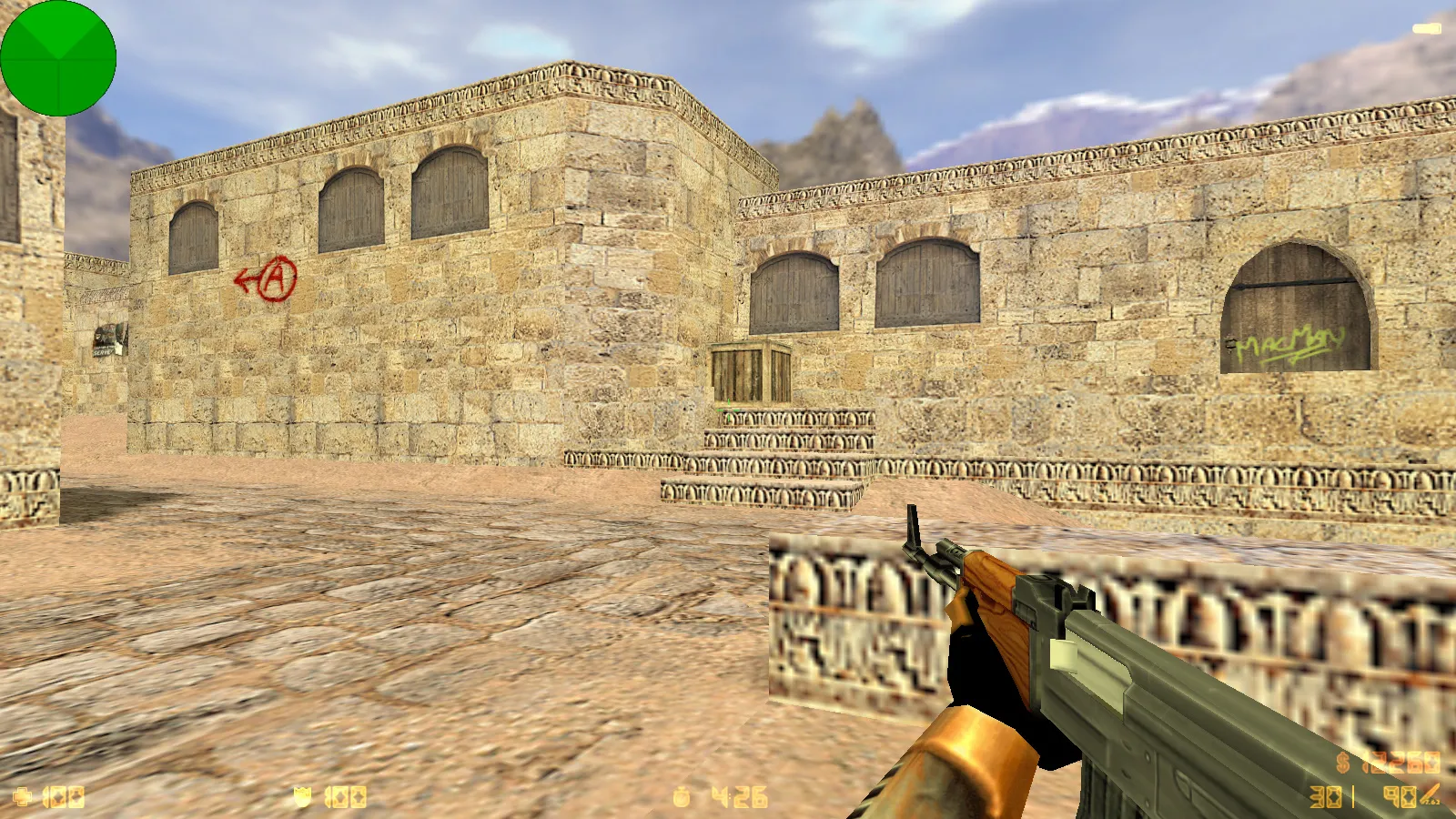 Скачать CS 1.6 Half-Life сборка: Гордон Фримен, монтировка, Метрокопы, темное меню и оптимизированный конфиг - Скриншот