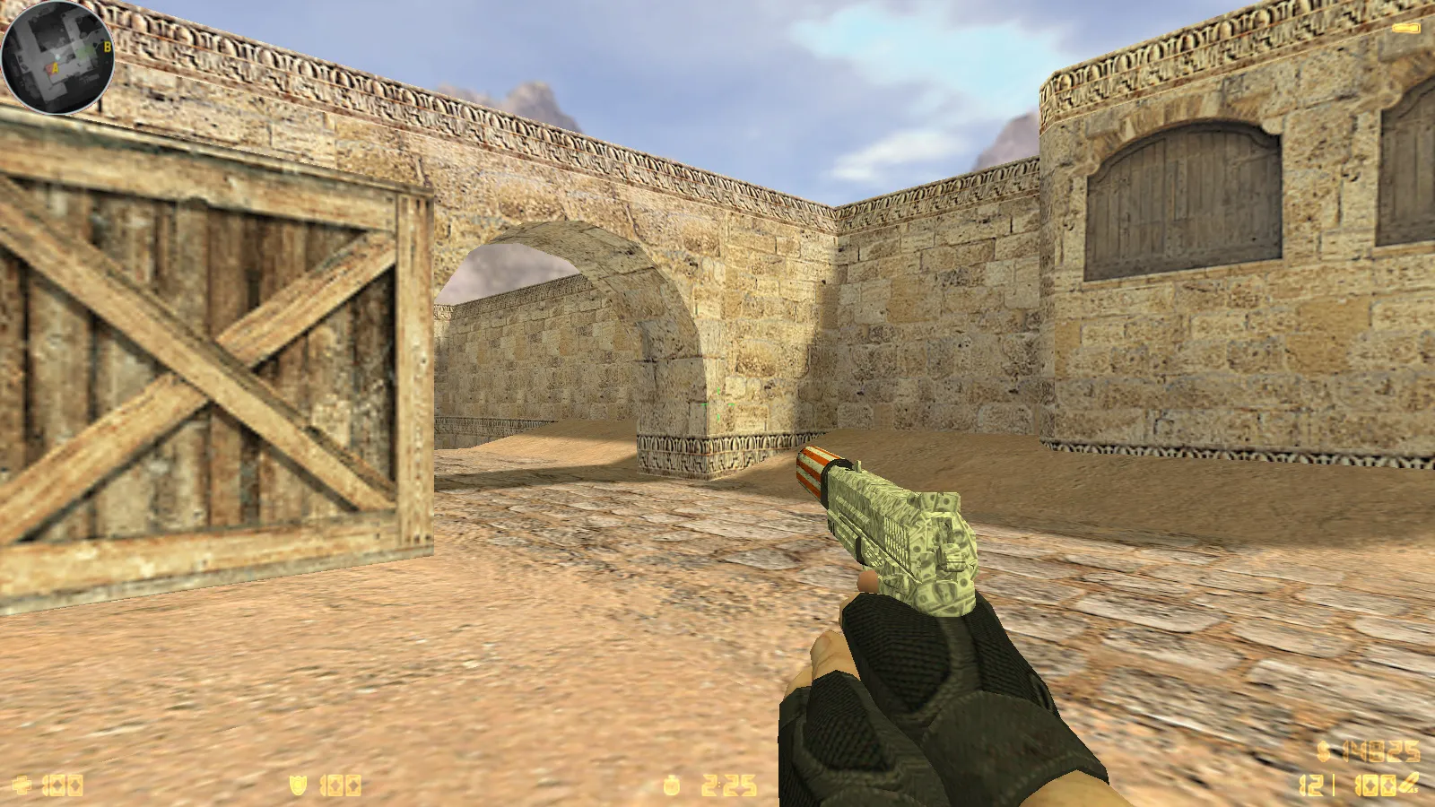 CS 1.6 Havoc сборка: 29 скинов оружия, темное меню, звуки и музыка, оптимизированный конфиг, стабильный запуск — скриншот 8