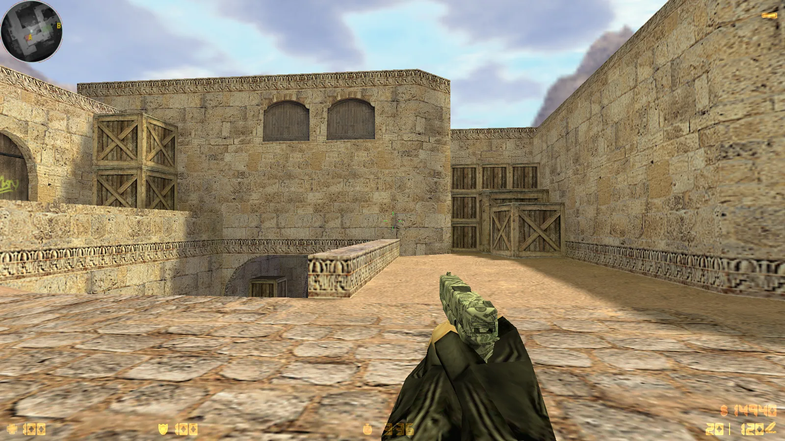 CS 1.6 Havoc сборка: 29 скинов оружия, темное меню, звуки и музыка, оптимизированный конфиг, стабильный запуск — скриншот 9