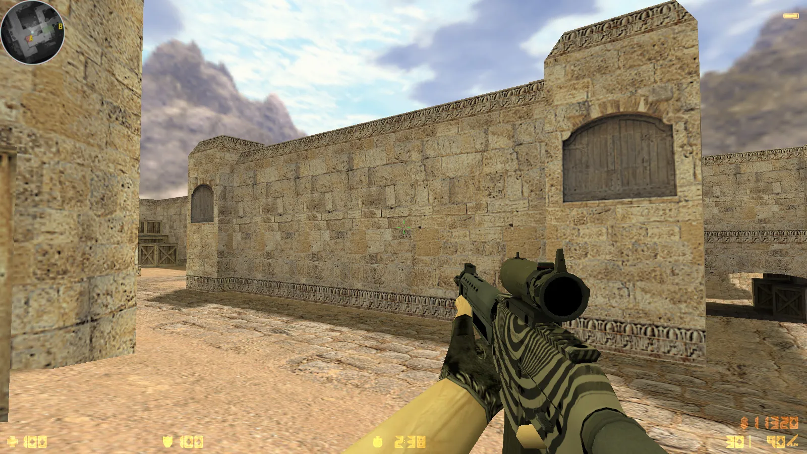 CS 1.6 Havoc сборка: 29 скинов оружия, темное меню, звуки и музыка, оптимизированный конфиг, стабильный запуск — скриншот 13