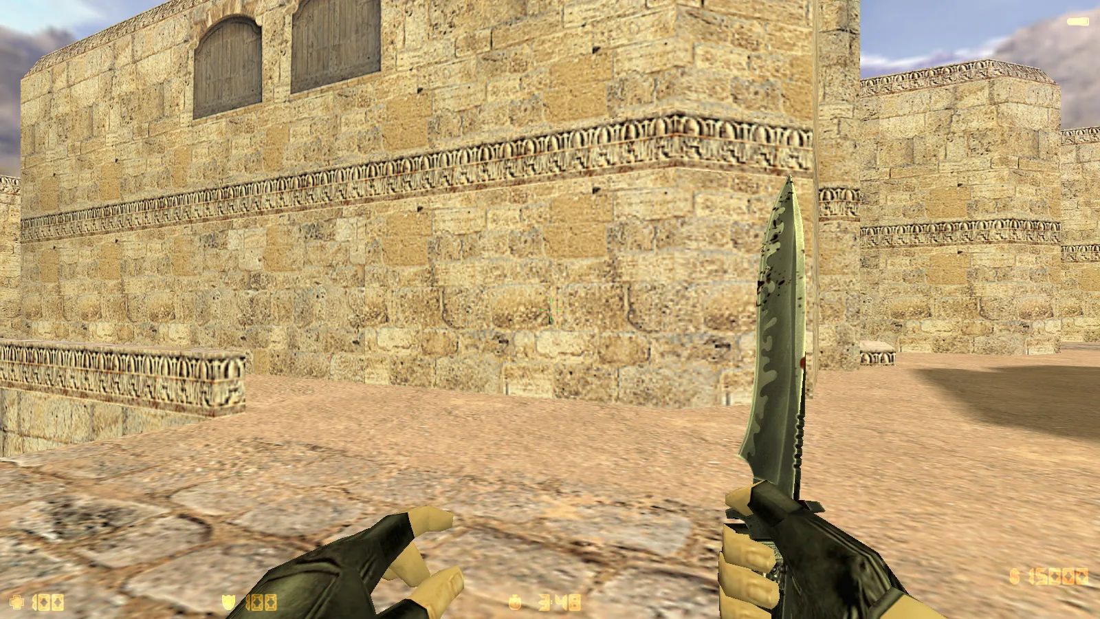 Скачать CS 1.6 Headshot: сборка с 7 новинками, темно-синей темой меню, 12 скинами, музыкой и оптимизированным cfg - Скриншот