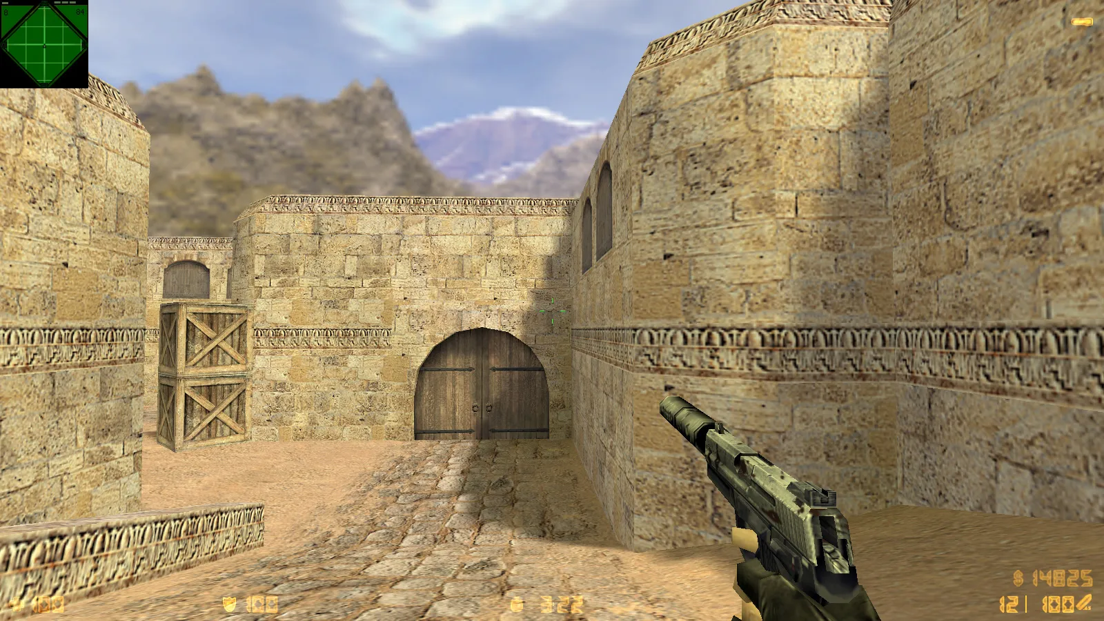 CS 1.6 Headshot: сборка с 7 новинками, темно-синей темой меню, 12 скинами, музыкой и оптимизированным cfg — скриншот 8