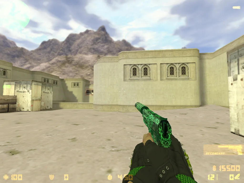 CS 1.6 «Гидра» сборка: скины Hydra, CS:GO гранаты, меню в зелёных тонах и стабильный запуск — скриншот 7