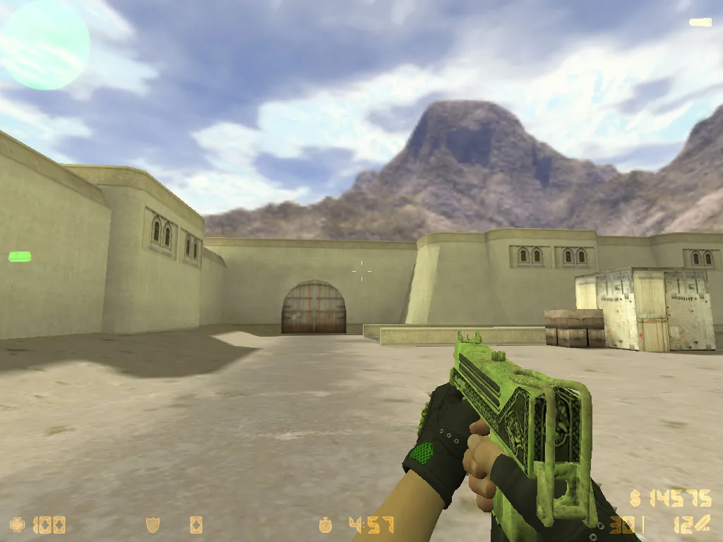 CS 1.6 «Гидра» сборка: скины Hydra, CS:GO гранаты, меню в зелёных тонах и стабильный запуск — скриншот 14