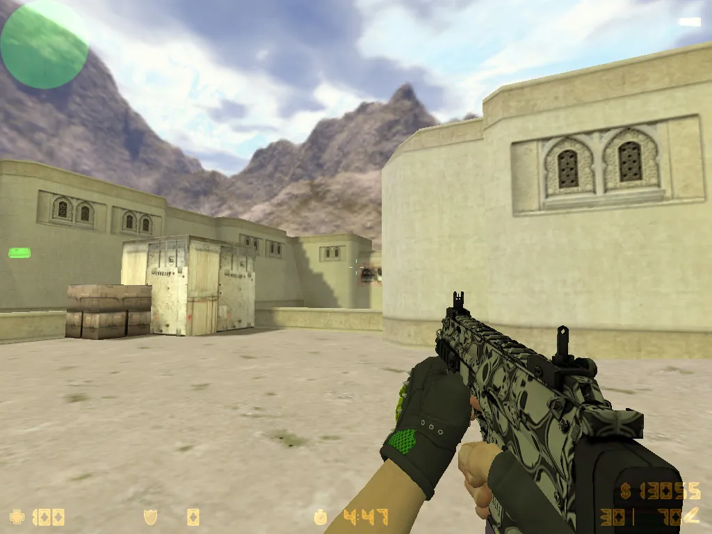 CS 1.6 «Гидра» сборка: скины Hydra, CS:GO гранаты, меню в зелёных тонах и стабильный запуск — скриншот 15