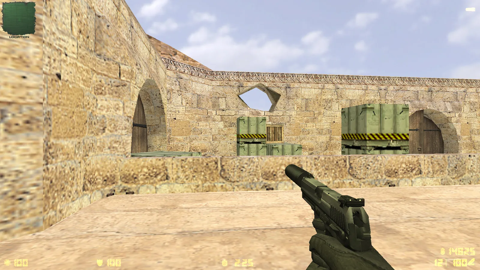 CS 1.6 iPlay: сборка с HD оружием, черным меню, звуками и оптимизированным конфигом — скриншот 8