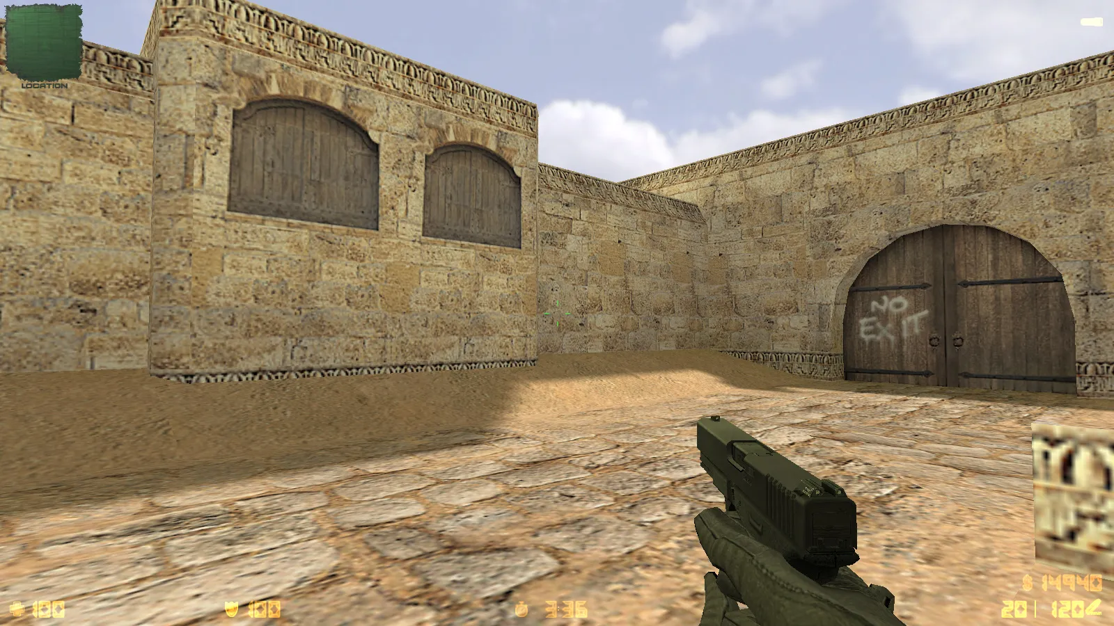 CS 1.6 iPlay: сборка с HD оружием, черным меню, звуками и оптимизированным конфигом — скриншот 9