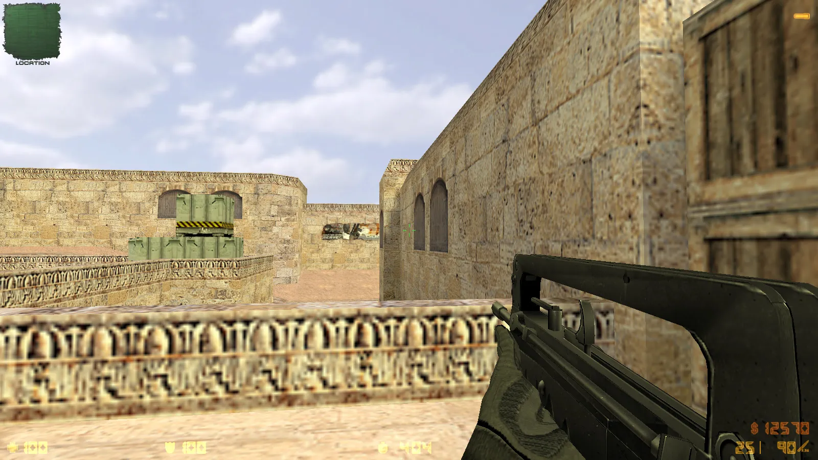 CS 1.6 iPlay: сборка с HD оружием, черным меню, звуками и оптимизированным конфигом — скриншот 10