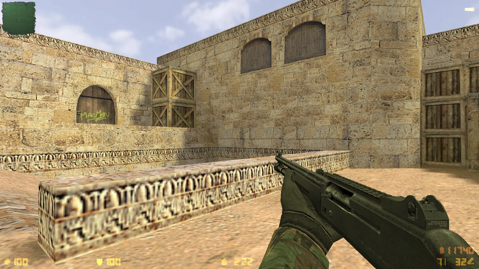 CS 1.6 iPlay: сборка с HD оружием, черным меню, звуками и оптимизированным конфигом — скриншот 22
