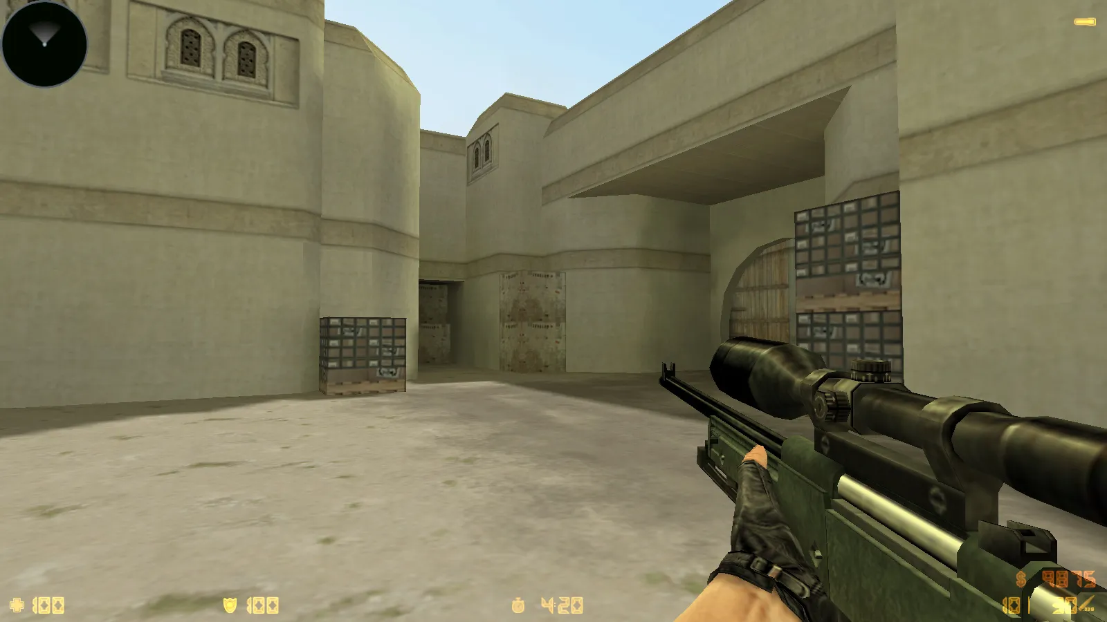 CS 1.6 Improved — сборка CS 1.6 с HD оружием, песчаным меню, оптимизированным конфигом и графикой — скриншот 6