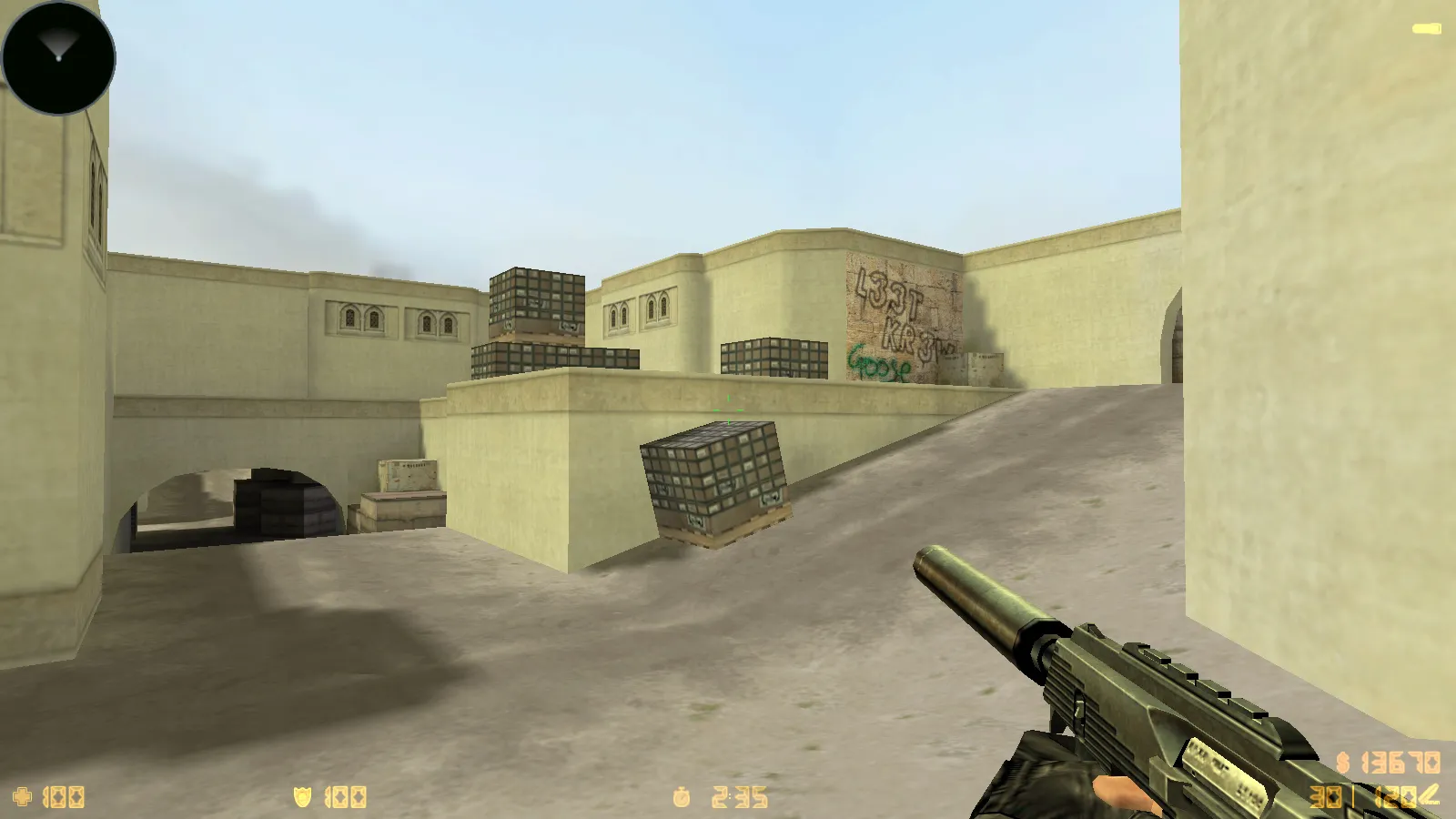 CS 1.6 Improved — сборка CS 1.6 с HD оружием, песчаным меню, оптимизированным конфигом и графикой — скриншот 23
