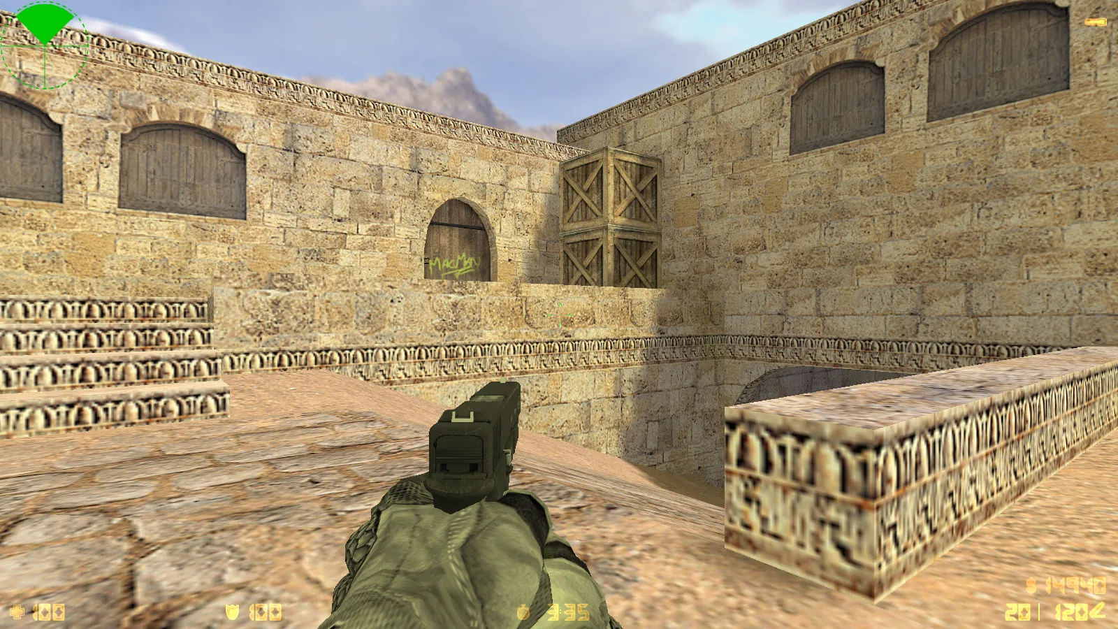 CS 1.6 Insane — сборка с 29 моделями оружия, темным меню, новыми перчатками, звуками и оптимизированным config.cfg — скриншот 9