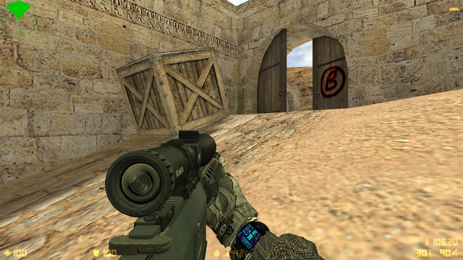 CS 1.6 Insane — сборка с 29 моделями оружия, темным меню, новыми перчатками, звуками и оптимизированным config.cfg — скриншот 15