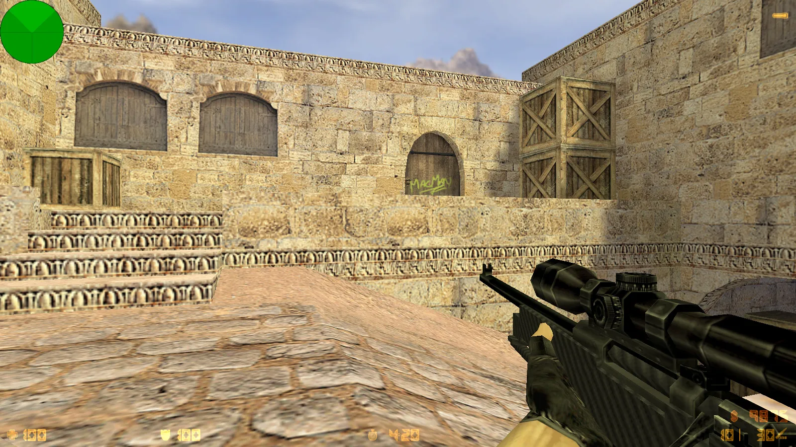 CS 1.6 Inside — сборка с 28 скинами, красно-синими моделями, темным меню и оптимизированным config.cfg — скриншот 6