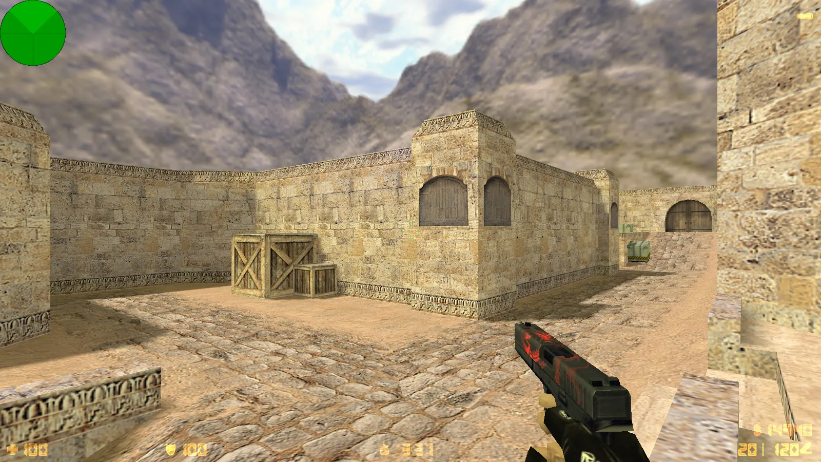 CS 1.6 Inside — сборка с 28 скинами, красно-синими моделями, темным меню и оптимизированным config.cfg — скриншот 9