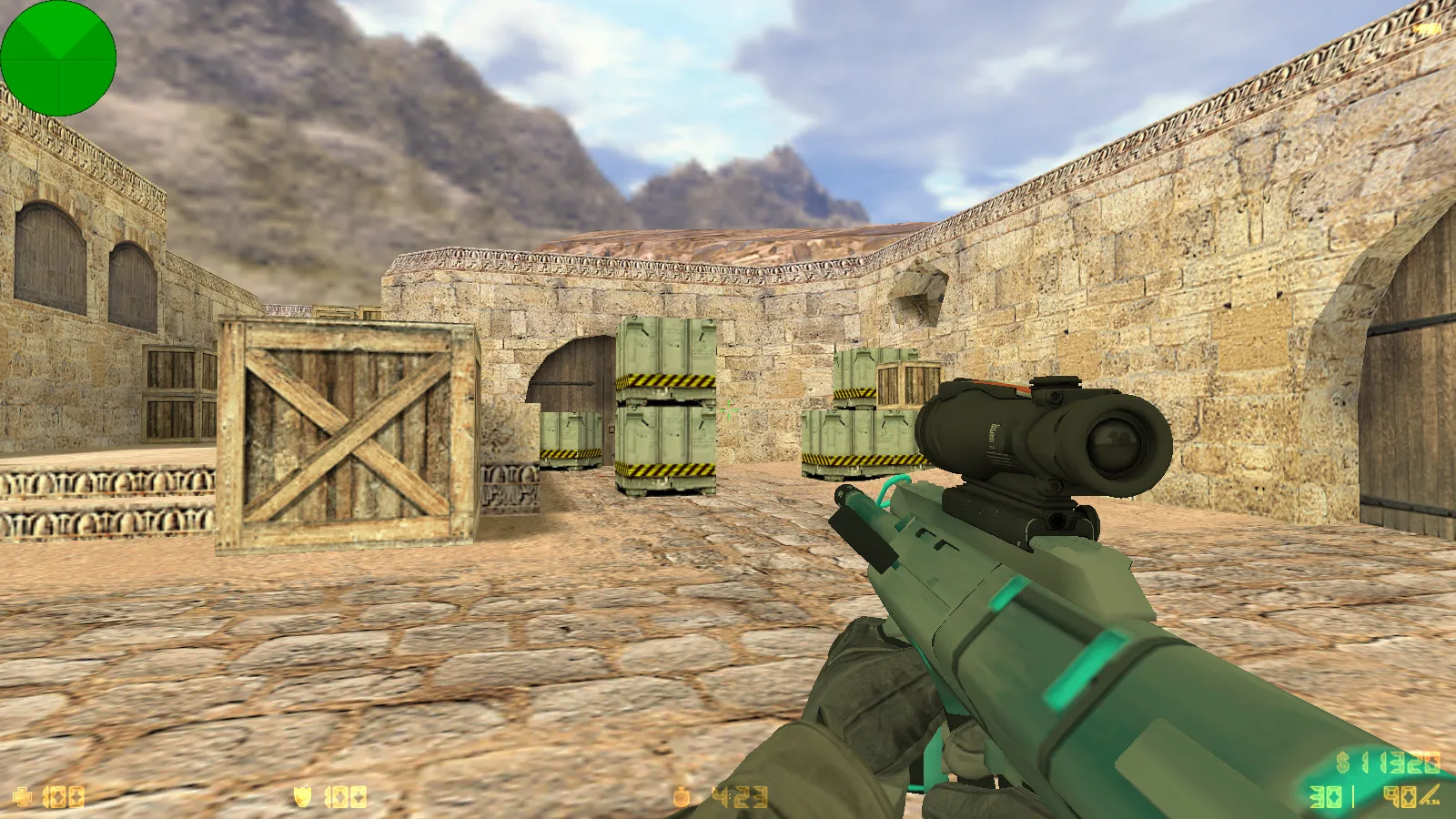 CS 1.6 Inside — сборка с 28 скинами, красно-синими моделями, темным меню и оптимизированным config.cfg — скриншот 12