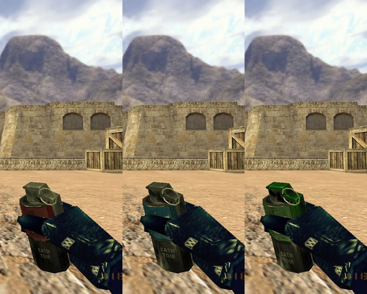 CS 1.6 от KOT3: блогерская сборка с 7 правками, W45 ПНХ модели, темная тема меню, оптимизированный конфиг — скриншот 10