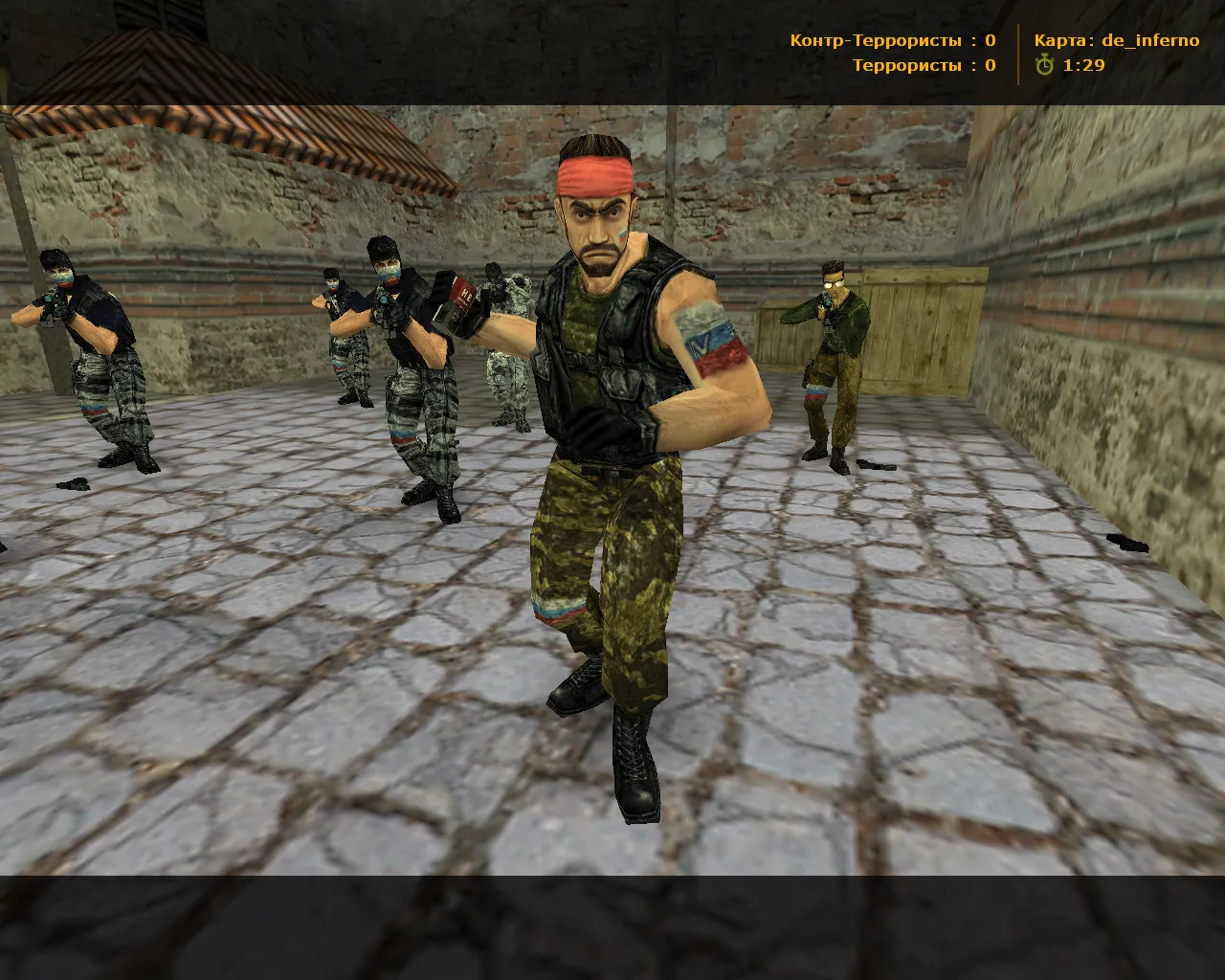 CS 1.6 от KOT3: блогерская сборка с 7 правками, W45 ПНХ модели, темная тема меню, оптимизированный конфиг — скриншот 13