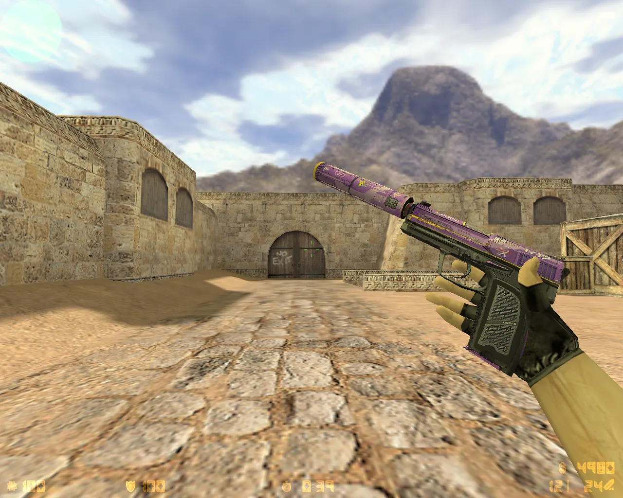 CS 1.6 от Лама v2: блогерская сборка с темным меню, 9 скинами оружия и чистым конфигом — скриншот 8