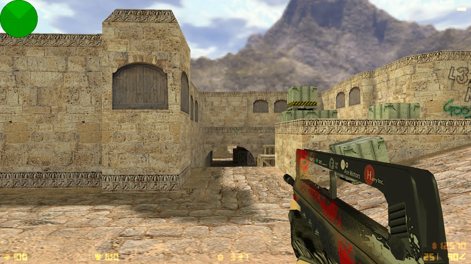 CS 1.6 от LаниWымбал: сборка с 7 допами, скины оружия, красно-синие модели, темное меню и оптимизированный конфиг — скриншот 10