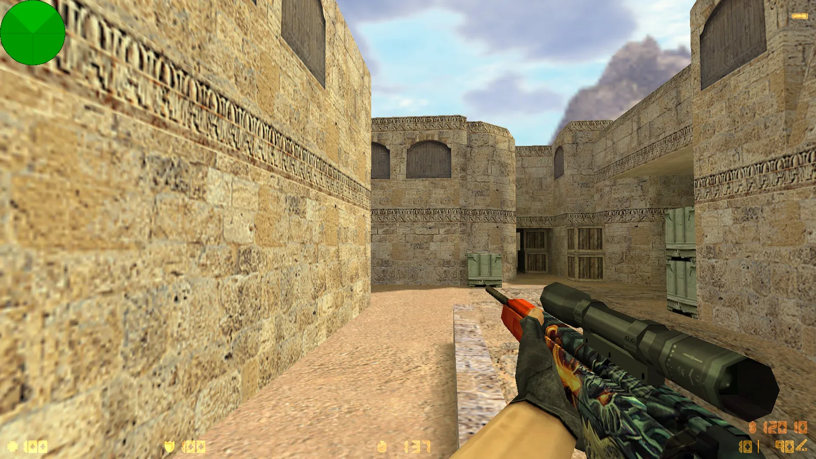 CS 1.6 от LаниWымбал: сборка с 7 допами, скины оружия, красно-синие модели, темное меню и оптимизированный конфиг — скриншот 14