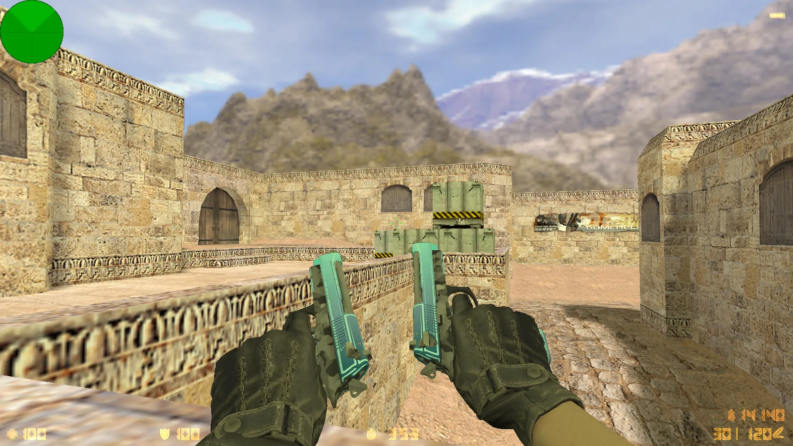CS 1.6 от LаниWымбал: сборка с 7 допами, скины оружия, красно-синие модели, темное меню и оптимизированный конфиг — скриншот 20