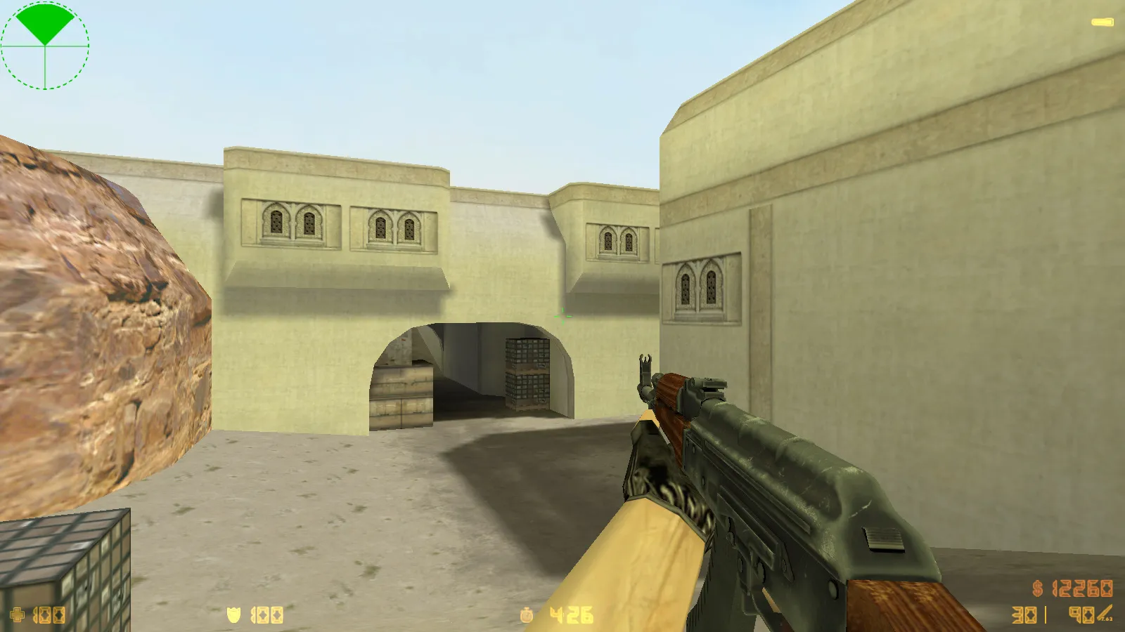 Скачать CS 1.6 Limited — 11 модов, CS:GO оружие p_/v_/w_ модели, скины T/R, графика меню и оптимизированный config.cfg - Скриншот