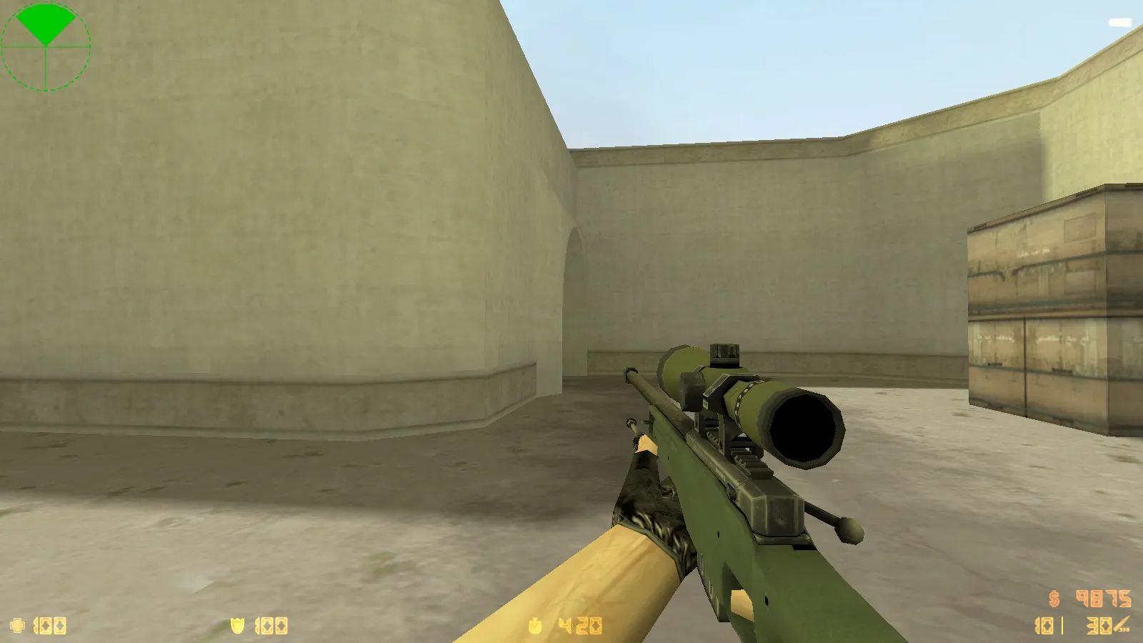 CS 1.6 Limited — 11 модов, CS:GO оружие p_/v_/w_ модели, скины T/R, графика меню и оптимизированный config.cfg — скриншот 6