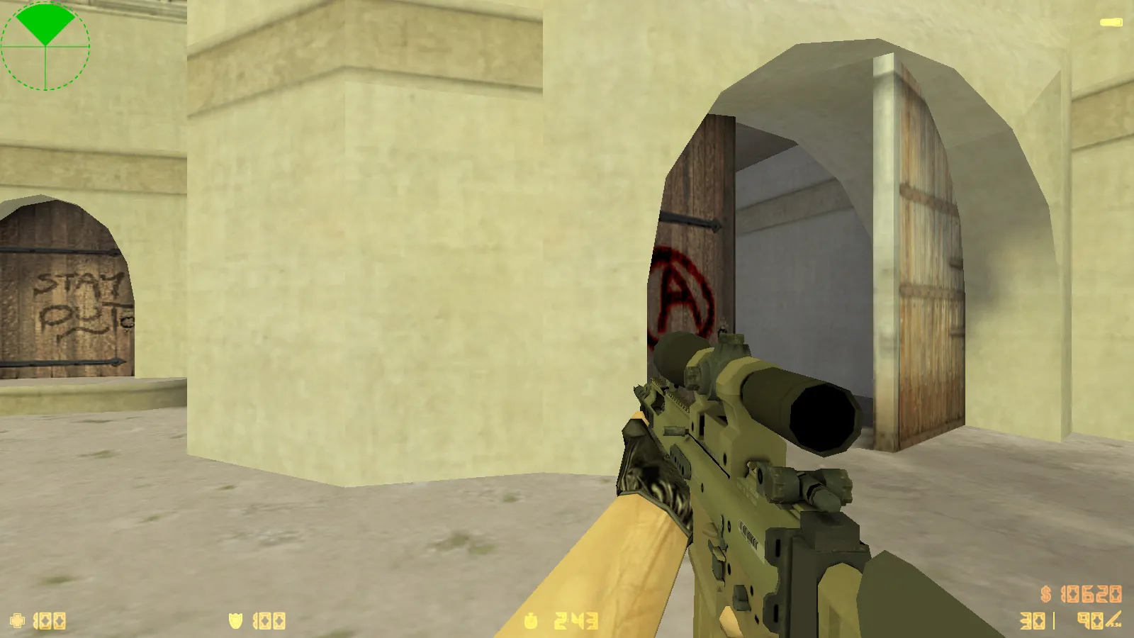 CS 1.6 Limited — 11 модов, CS:GO оружие p_/v_/w_ модели, скины T/R, графика меню и оптимизированный config.cfg — скриншот 15