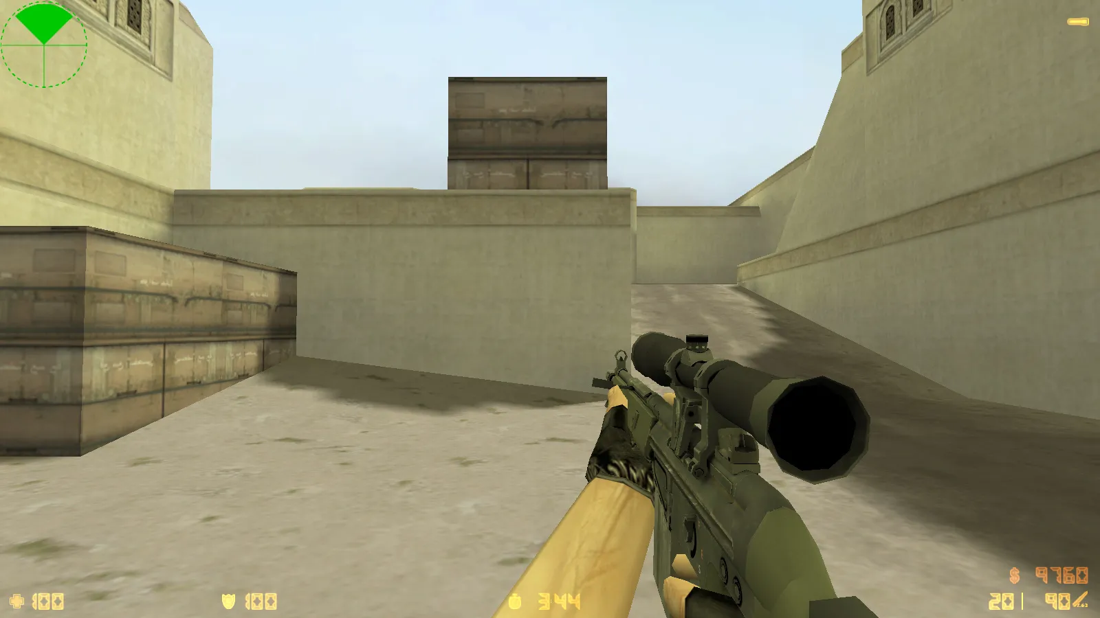 CS 1.6 Limited — 11 модов, CS:GO оружие p_/v_/w_ модели, скины T/R, графика меню и оптимизированный config.cfg — скриншот 16