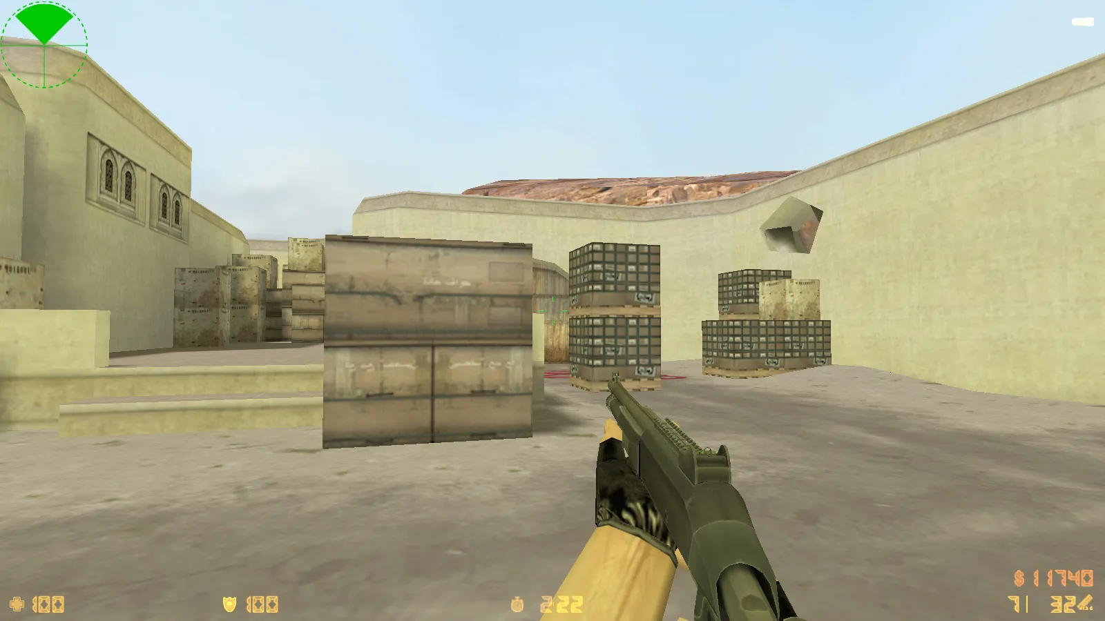 CS 1.6 Limited — 11 модов, CS:GO оружие p_/v_/w_ модели, скины T/R, графика меню и оптимизированный config.cfg — скриншот 22