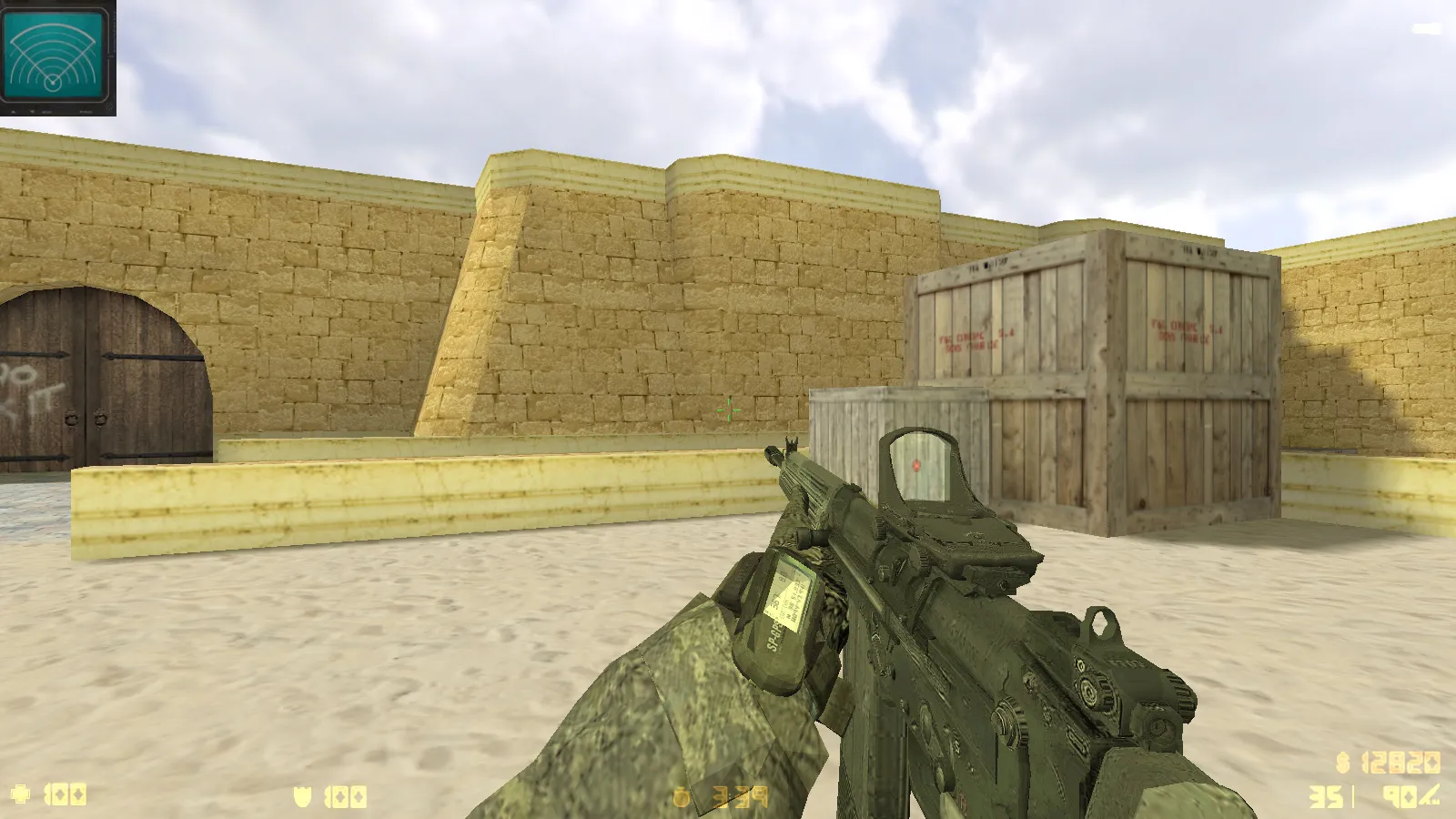 CS 1.6 Modern Warfare 3 — тематическая сборка с 10 новинками: модели MW3, звуки, меню и поддержка онлайн/ботов — скриншот 14
