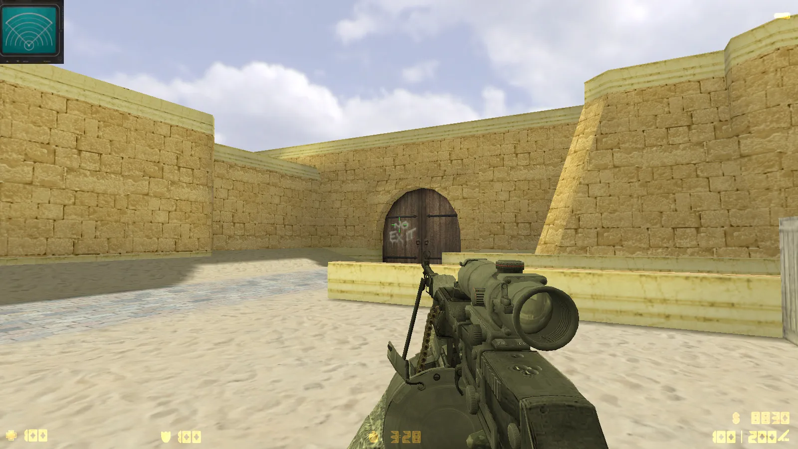 CS 1.6 Modern Warfare 3 — тематическая сборка с 10 новинками: модели MW3, звуки, меню и поддержка онлайн/ботов — скриншот 17